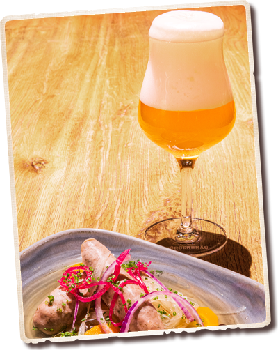 Würzburger Bierprobe Bierzipfel