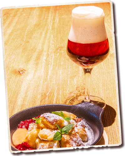 Würzburger Bierprobe Kaiserschmarrn